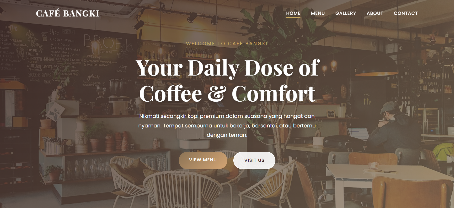 Company Profile Cafe BangKi
